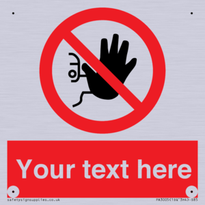 PA3005: Custom No Access Sign