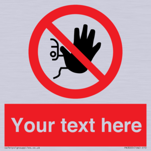 PA3005: Custom No Access Sign