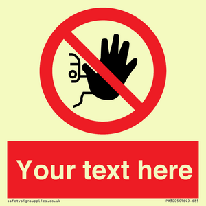 PA3005: Custom No Access Sign