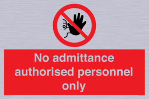 PA31: authorised personnel only