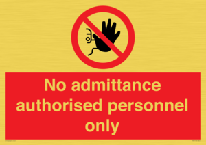 PA31: authorised personnel only