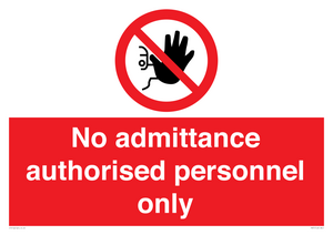 PA31: authorised personnel only