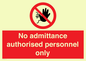 PA31: authorised personnel only