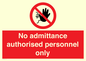 PA31: authorised personnel only