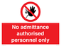 PA31: authorised personnel only