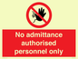 PA31: authorised personnel only