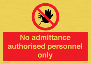 PA31: authorised personnel only