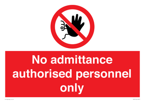 PA31: authorised personnel only