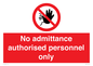 PA31: authorised personnel only