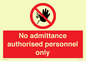 PA31: authorised personnel only