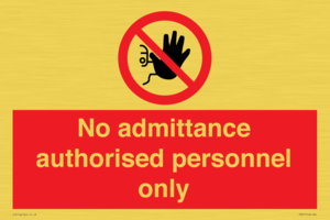 PA31: authorised personnel only