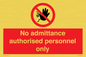 PA31: authorised personnel only