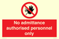PA31: authorised personnel only