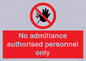PA31: authorised personnel only