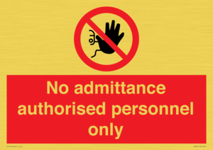 PA31: authorised personnel only