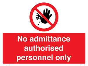 PA31: authorised personnel only