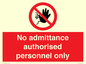 PA31: authorised personnel only
