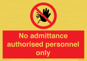 PA31: authorised personnel only