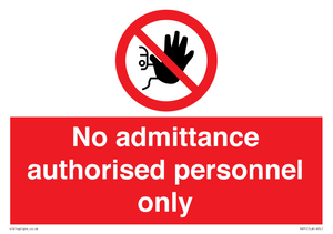 PA31: authorised personnel only