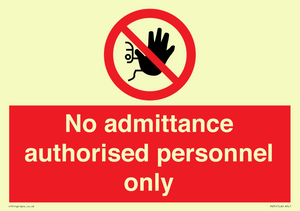PA31: authorised personnel only