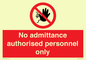 PA31: authorised personnel only