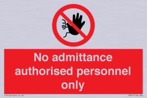 PA31: authorised personnel only