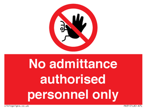 PA31: authorised personnel only