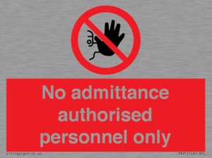 PA31: authorised personnel only