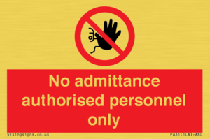 PA31: authorised personnel only