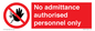 PA31: authorised personnel only