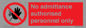 PA31: authorised personnel only