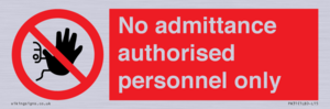 PA31: authorised personnel only