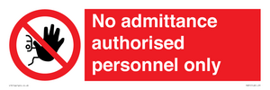 PA31: authorised personnel only