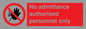 PA31: authorised personnel only