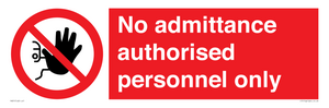 PA31: authorised personnel only