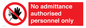 PA31: authorised personnel only