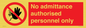 PA31: authorised personnel only