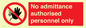 PA31: authorised personnel only