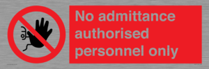 PA31: authorised personnel only