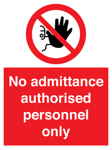 PA31: authorised personnel only