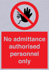 PA31: authorised personnel only