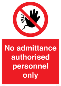 PA31: authorised personnel only
