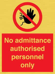 PA31: authorised personnel only