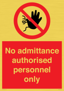 PA31: authorised personnel only