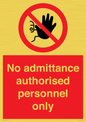 PA31: authorised personnel only