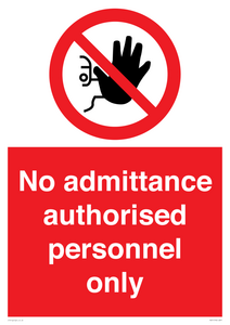 PA31: authorised personnel only