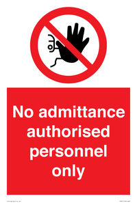 PA31: authorised personnel only