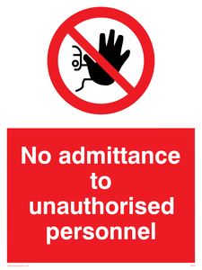 PA32: no admittance to unauthorised