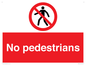 PA33: no pedestrians