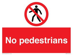 PA33: no pedestrians